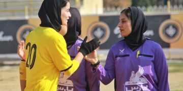 دیدار  تیم فوتبال بانوان سپاهان و ملوان با برتری یک بر صفر سپاهان