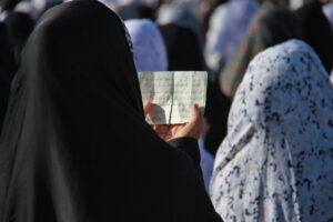 نماز عید فطر در شهر بهاران شهرستان فلاورجان
